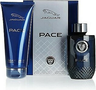 Jaguar Pace  Set Men EDT 100ML+200ML Bath & Shower Gel Travel Set