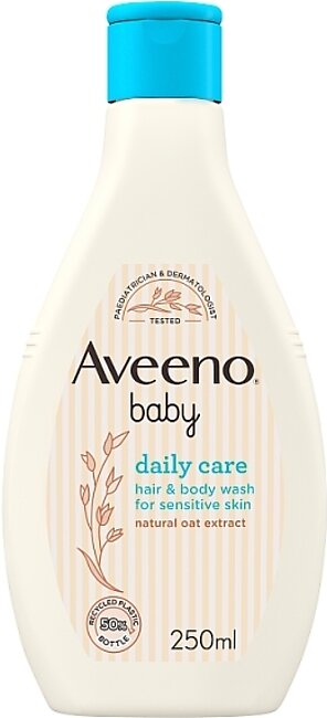 Aveeno Baby Daily Care Hair & Body Wash For  Sensitive Skin 250ml