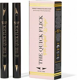 The Quick Flick 2 Winged Eyeliners Stamp - Intense Black