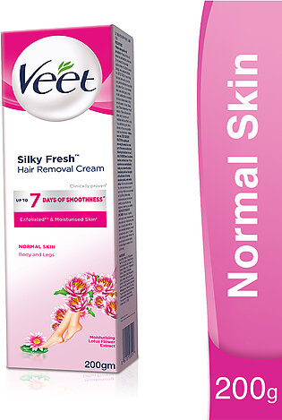Veet Cream Silk & Fresh 200 gm Normal
