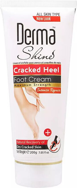 Derma Shine Cracked Heel Foot Cream 200g