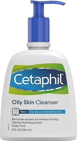 Cetaphil Oily Skin Cleanser Face (For Oily or Combination Skin) 236ml