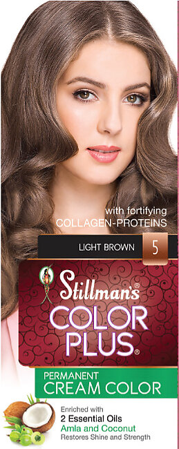 Stillman's Color Plus Hair Color with Cream & Developer 05 Light Brown
