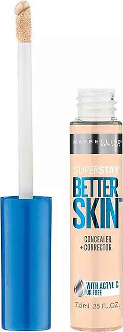 Maybelline New York SuperStay Better Skin Concealer plus Corrector-10 Ivory