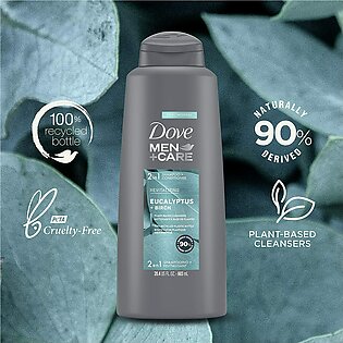 Dove Men Care  Eucalyptus + Birch 2 in 1 Shampoo & Conditioner 603ml