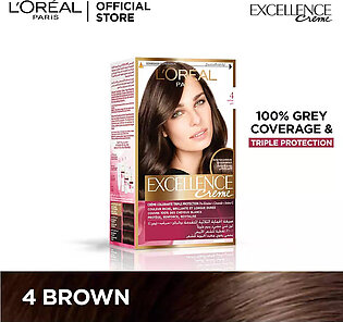 L'Oreal Paris Excellence Creme - 4 Brown Hair Color