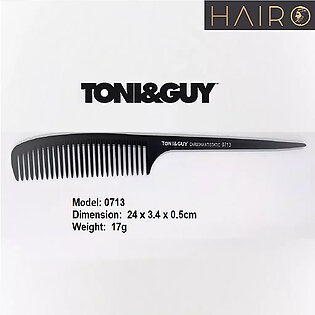 Toni & Guy Antistatic Carbon Comb Heat Resistant (0713)