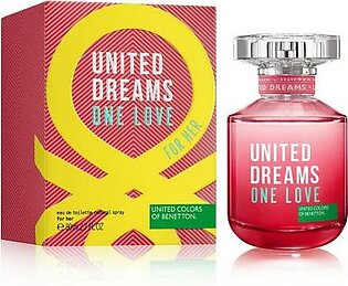 Benetton United Dreams One Love For Women EDT 80ML