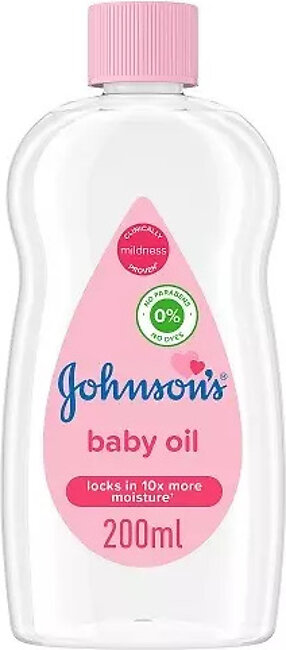 Johnson's Baby Oil, 200ml