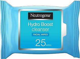 Neutrogena Makeup Remover Face Wipes, Hydro Boost Cleansing, Pack of 25 wipes