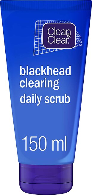 Clean & Clear Daily Facial Scrub, Blackhead Clearing, 150ml