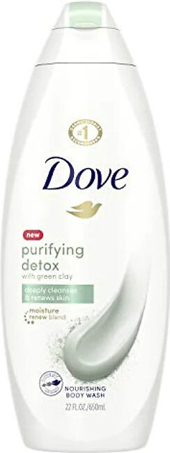 Dove Purifying Detox with Green Clay Nourishing Body Wash 650ml