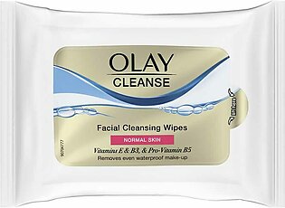 Olay Facial Cleansing Wipes Normal Skin Pack of 20