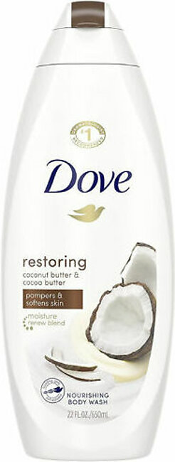 Dove Restoring Coconut Butter & Cocoa Butter Nourishing Body Wash 650ml