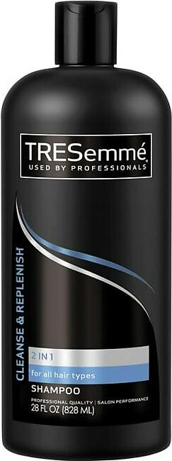 Tresemme Clean & Replenish 3 in 1 Shampoo Conditioner Detangler 828ml