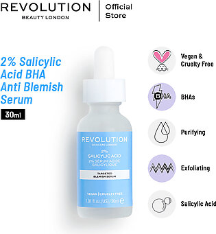 Revolution 2% Salicylic Acid BHA Anti Blemish Serum 30ml