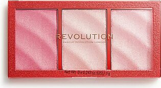 Revolution Precious Stone Highlighter Palette Ruby Crush