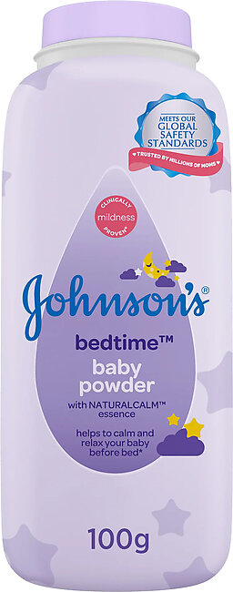 Johnson's Baby Bed Time Baby Powder 100g