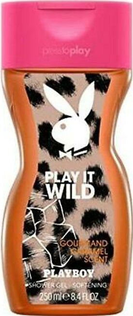 Playboy Play IT Wild Shower Gel Softening 250 ml