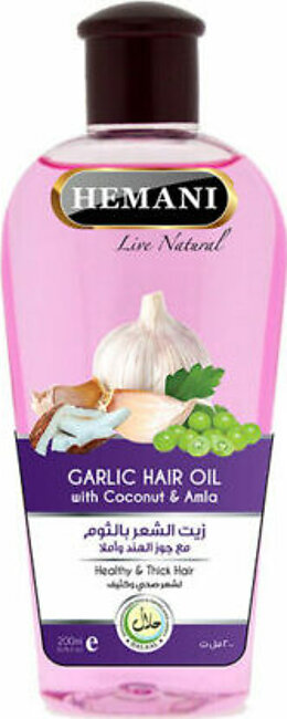 Hemani Garlic Hair Oil 200ml