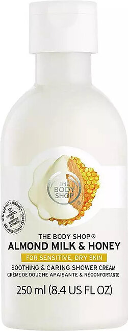The Body Shop Almond Milk Honey Soothing Caring Shower Cream