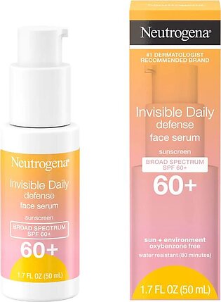 Neutrogena Invisible Daily Defense Sunscreen Face Serum SPF 60