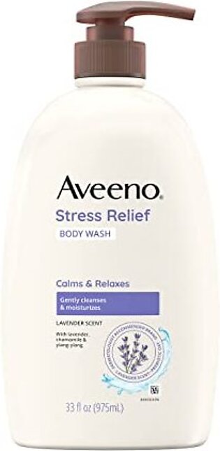 Aveeno Stress Relief Body Wash 975ml