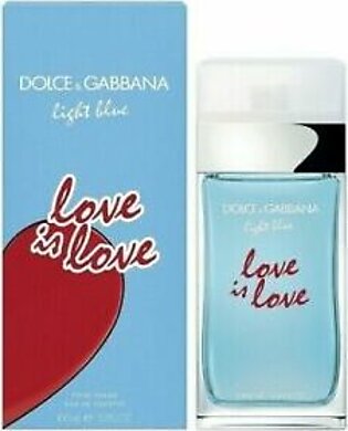 Women Dolce & Gabbana Light Blue LOVE IS LOVE EDT 100 ML