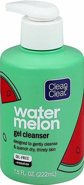 Clean & Clear Hydrating Watermelon Gel Facial Moisturizer 222ml