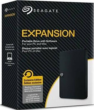Seagate Expansion Portable 2TB External Hard Drive USB 3.0