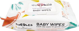 Cuddles Cloth Like Baby Wipes, 80-Pack