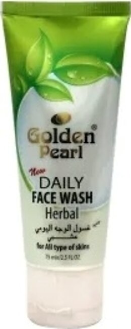 Golden Pearl Face Wash 75Ml Herbal