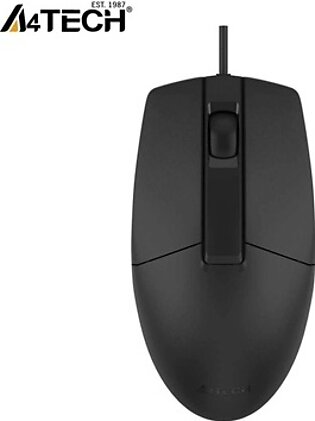 A4TECH OP-330S Optical Wired Mouse-Black