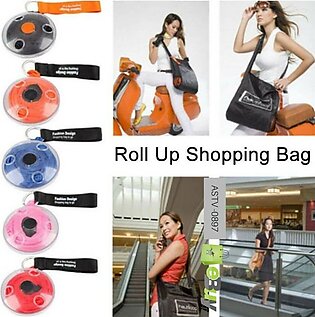 Foldable Roll-Up Shopping Bag
