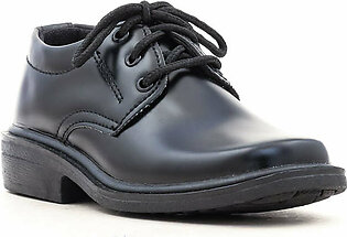 Boys Black School Shoes SK1038