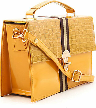 Yellow Formal Hand Bag P55236