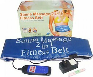 Are you looking to achieve a slim and toned figure without hitting the gym? Look no further than the 2-in-1 Sauna Massage Belt available at Telebrandshop.pk. This innovative belt combines the benefits