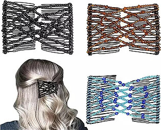 Magic hair comb clip Grips hair catchers  Stretchy Fashion