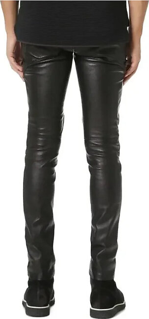Black Faux Leather High...