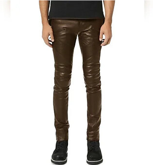 Brown Faux Leather High...