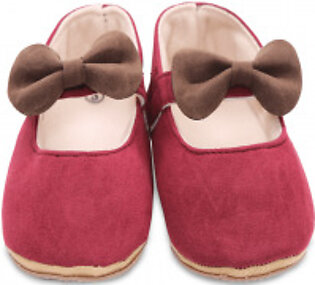 GIRL PRE WALKER SHOES-RED