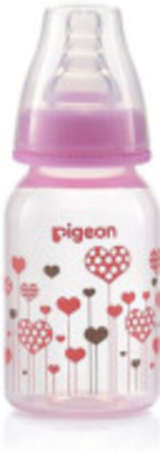 PIGEON FEEDER CLEAR RPP 120 ML PINK
