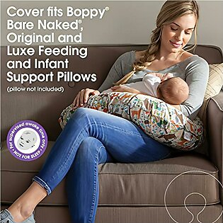 Nursing Pillow with Cover | Cotton Blend Fabric