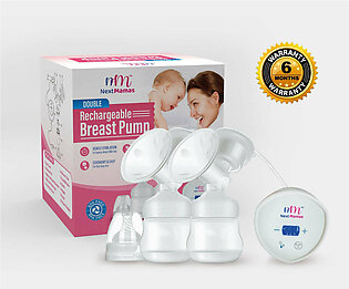 Double Rechargeable Breast Pump | With Massage and Pumping Function