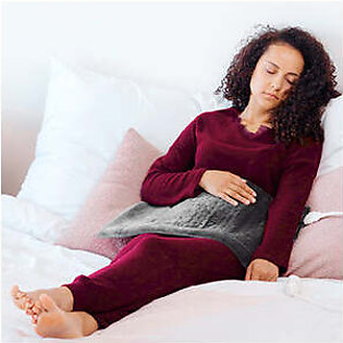 Electric Heating Pad for Back Pain and Cramps Relief | Soft Heat Pad for Moist & Dry Therapy.