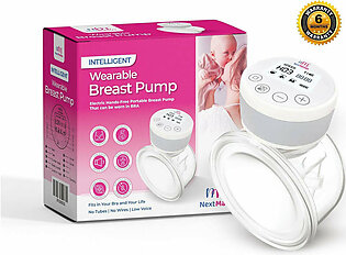 Electric Wearable Breast Pump | Rechargeable Hands-Free & Portable Breast Pump with 2 Modes 9 Levels.