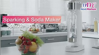 SodaWoda - Sparkling Soda Water Maker | FREE 2 x Water Bottle and 1 x CO2 Cylinder