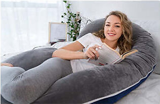 Pregnancy Body Pillow for Sleeping | C Shaped Body Pillow for Pregnant Women with Removable Cover.