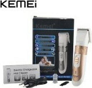 KEMEI KM-9020 Electric Rechargeable Beard Trimmer With Comb Hair Cutting Machine for Men