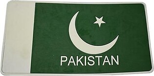 Anti Slip Non Slip Mat Pakistan Flag For Car Dash Board 10 x 5 Inch